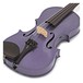 Stentor Harlequin Violin Outfit, Light Purple, 1/4 close