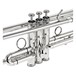 Besson BE111 New Standard Bb Trumpet, Silver Plated, Valves
