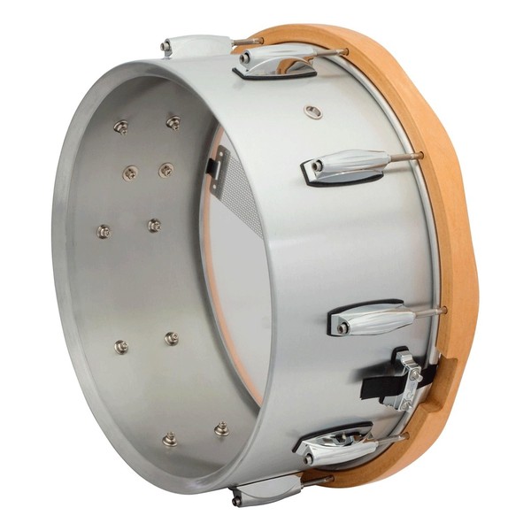 Gretsch Gold Series 14 x 6.5 Aluminium Snare Drum with Wood Hoops