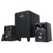 M-Audio AV32.1 2.1-Channel Powered Speaker System - Angled