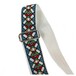 Souldier Guitar Strap Stained Glass, White/Blue