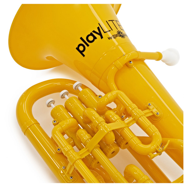 playLITE Hybrid Euphonium by Gear4music, Yellow at Gear4music