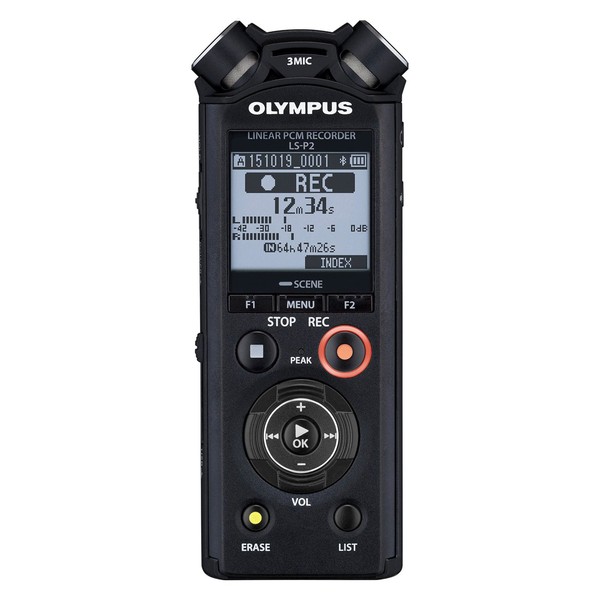 Olympus LS-P2 Handheld Location Recorder