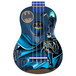 Batman Rooftops Ukulele, Blue