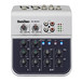 SubZero SZMIX04 4-Channel Mini Mixer by Gear4music