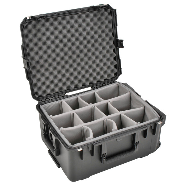SKB iSeries 2217-10 Waterproof Case (With Dividers) - Angled Open