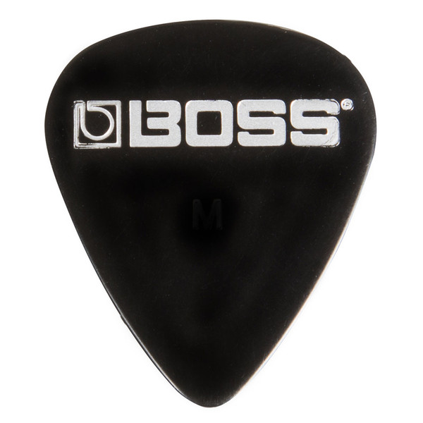 BOSS Celluloid Pick Heavy 72 Pack, Black - Singular Pick