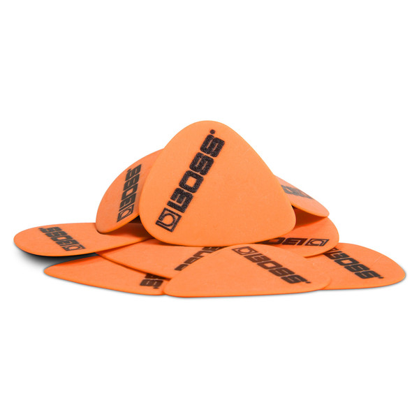 BOSS Delrin Pick .60mm Medium / Thin, 12 Pack - Stacked