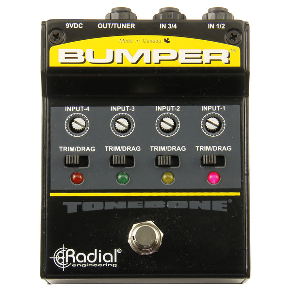 Radial Tonebone Bumper Instrument Selector - Top