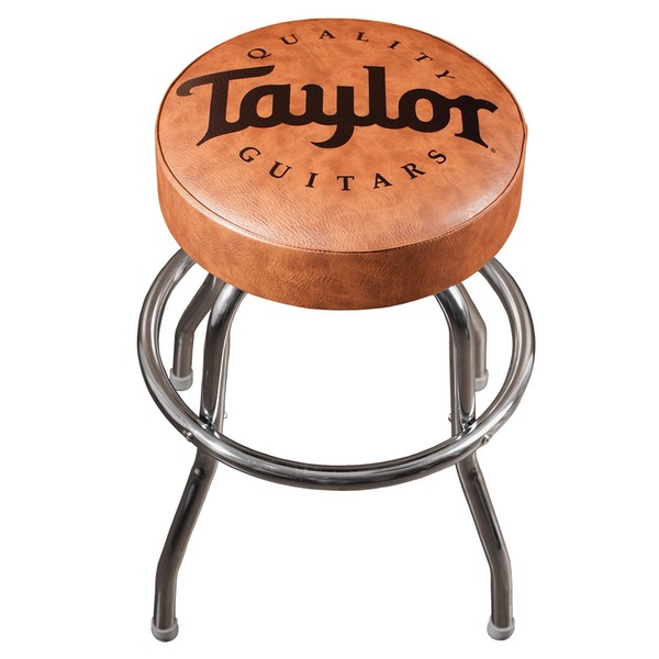 Taylor Guitars Bar Stool, Brown