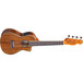 Fender Ukulele Mino'Aka Concert Electro-Acoustic Ukulele, Natural Top Angle