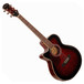 Freshman FA1AWRLH Electro Acoustic Guitar Wine Red