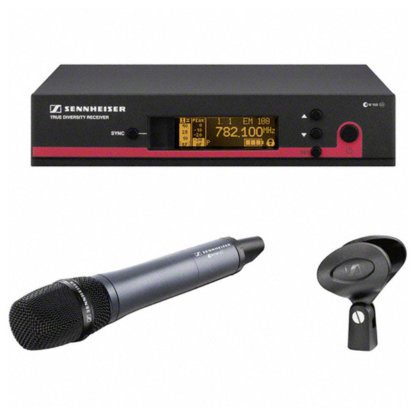 Sennheiser EW 165 G3 GB Supercardioid Condenser Handheld Wireless Set