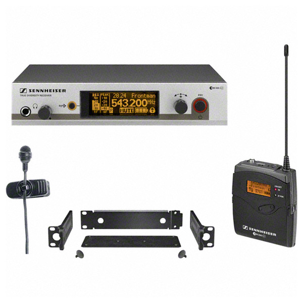 Sennheiser EW 332 G3 GB Presentation System with ME 4 Clip-on Mic