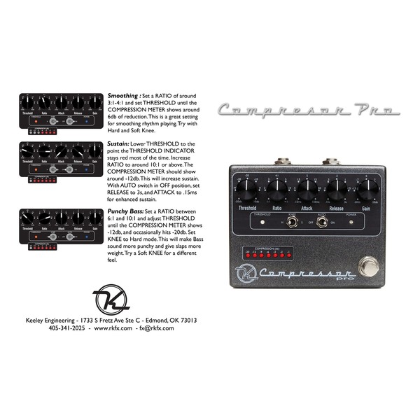 Keeley Compressor Pro