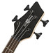 Lexington Bass Guitar by Gear4music, Black