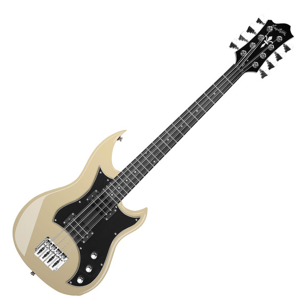 Hagstrom HB-8 8 String Bass Guitar, Cream