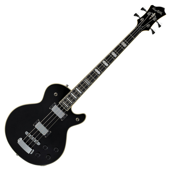 Hagstrom Swede Bass Guitar, Gloss Black