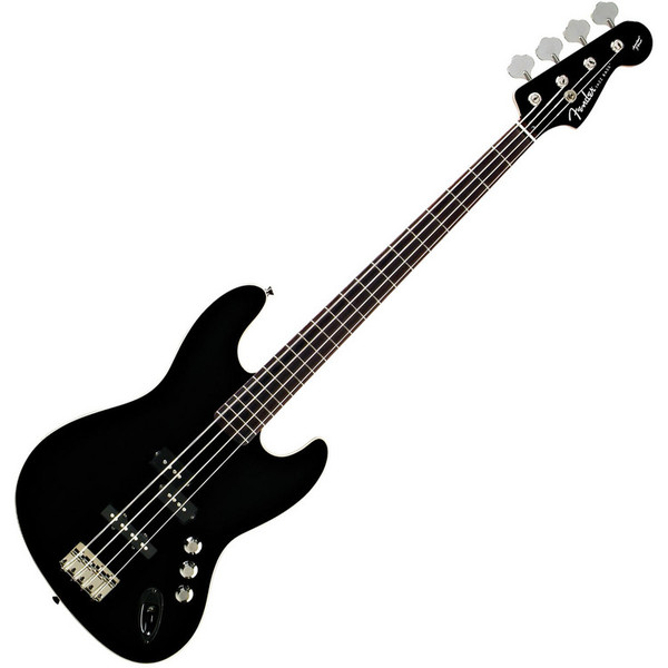 Fender Aerodyne Jazz Bass, Black - Nearly New at Gear4music