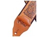 Right On Straps LEATHERCRAFT Charro Guitar Strap, Woody