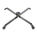 Gravity GLSFLOORXB Compact Floor Stand, Black