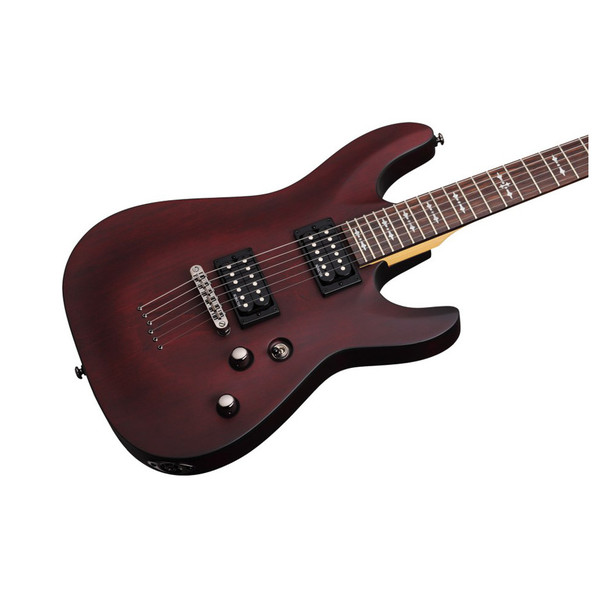 Schecter Omen-6 Electric Guitar, Walnut Satin