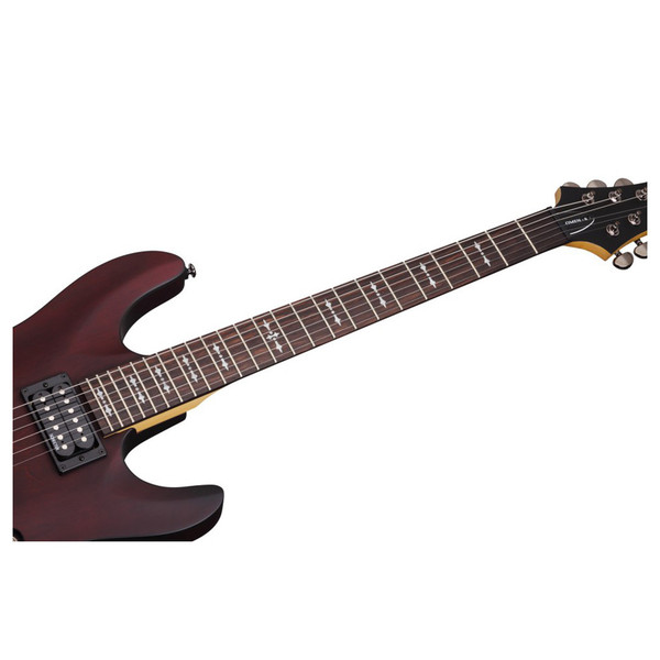 Schecter Omen-6 Electric Guitar, Walnut Satin