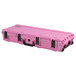 SKB iSeries 3614-6 Waterproof Case (With Layered Foam), Pink - Angled Closed