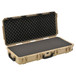 SKB iSeries 3614-6 Waterproof Case (With Layered Foam), Tan - Angled Open