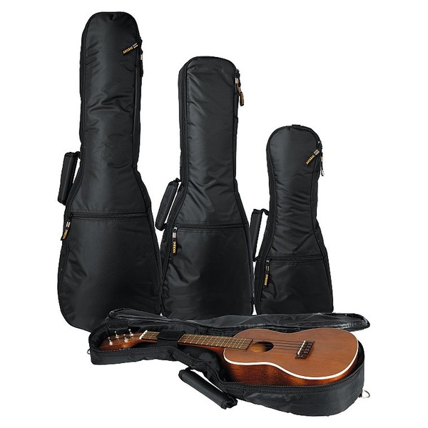 RockBag by Warwick Student Line Soprano Ukulele Bag, Black