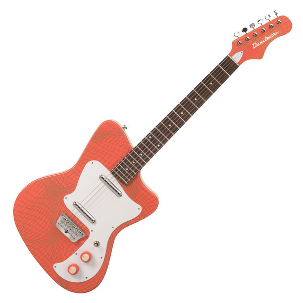 Danelectro 67 Heaven Guitar, Alligator Orange