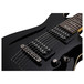 Schecter Omen-7 Left Handed Electric Guitar, Black