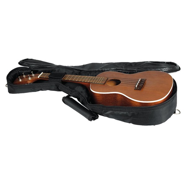 RockBag by Warwick Student Line Concert Ukulele Bag, Black
