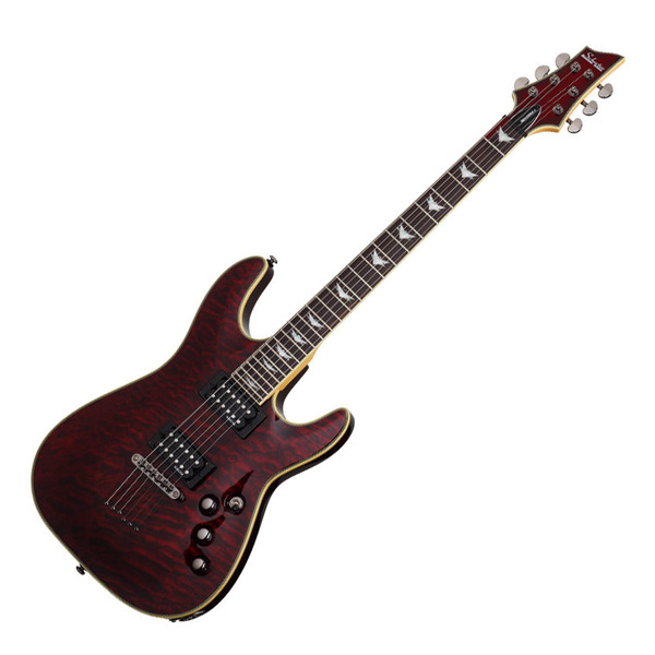 Schecter Omen Extreme-6 Electric Guitar, Black Cherry