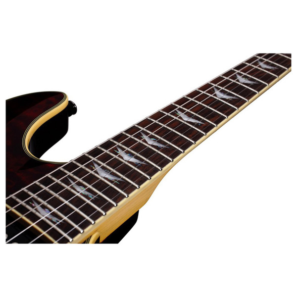 Schecter Omen Extreme 6 Electric Guitar, Black Cherry