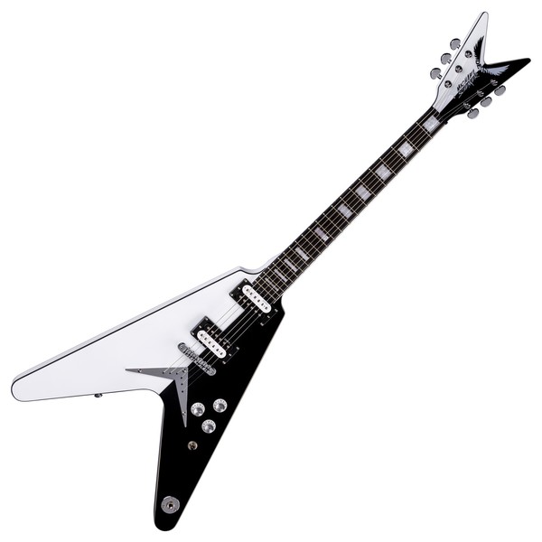 Dean Michael Schenker 2004 Electric Guitar, Black and White