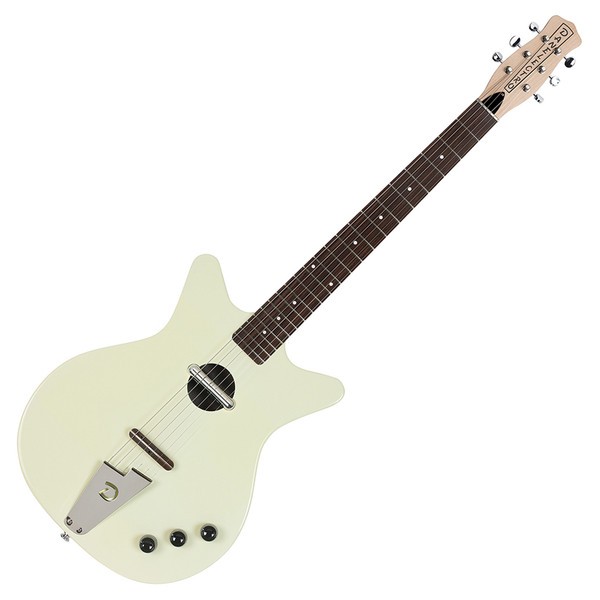 Danelectro Convertible Electric Guitar, Creme