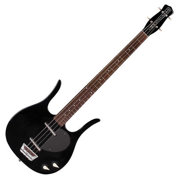 Danelectro 58 Longhorn Bass Guitar, Black