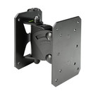 Gravity GSPWMBS20B Tilt and Swivel Speaker Wall Mount, Black