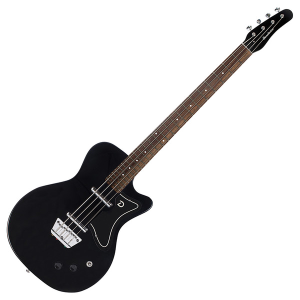 Danelectro 56 Single Cut Bass Guitar, Black