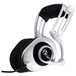 Blue Lola Hi-Fidelity Headphones, White - Angled