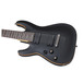 Schecter Demon-7 Left Handed Electric Guitar, Satin Black