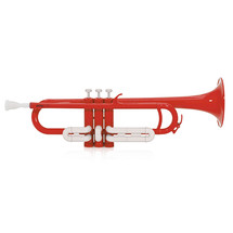 playLITE Hybrid Trumpet by Gear4music, Red - Nearly New