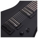 Schecter Stealth C-7 Electric Guitar, Satin Black