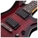 Schecter Damien Elite-6 Electric Guitar, Crimson Red Burst