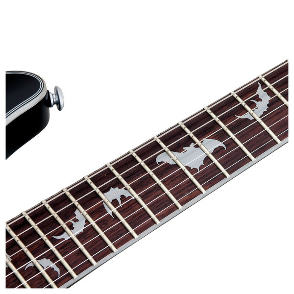 Schecter Damien Platinum-6 Electric Guitar, Satin Black