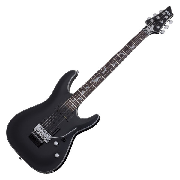 Schecter Damien Platinum-6 FR Electric Guitar, Satin Black