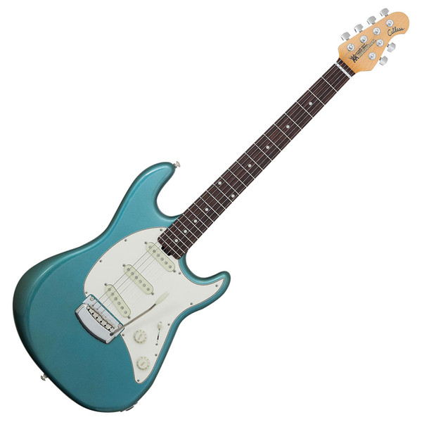 Music Man Cutlass Electric Guitar, Vintage Turquoise at Gear4music