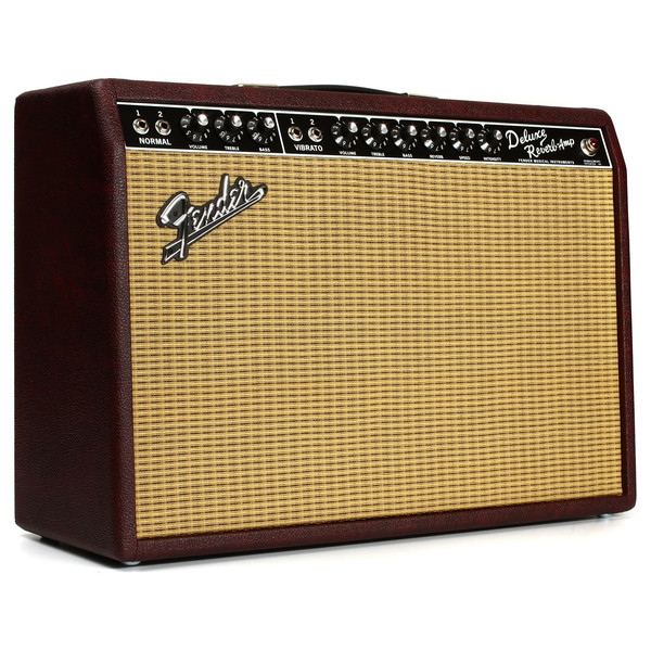 Fender ‘65 Deluxe Reverb Limited Edition Combo Amp, Wine Red