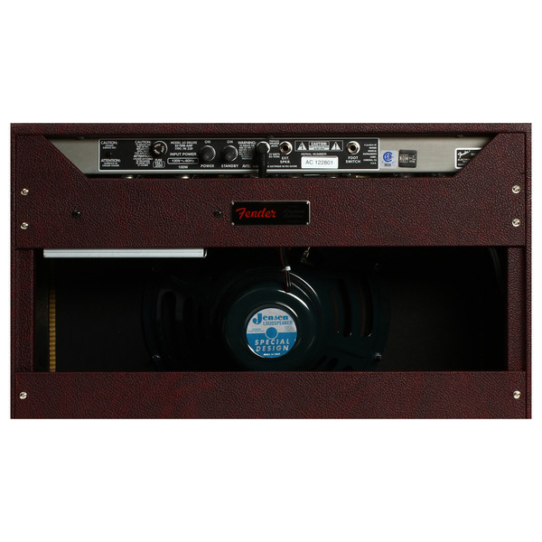 Fender '65 Deluxe Reverb Limited Edition Combo Amp, Wine Red